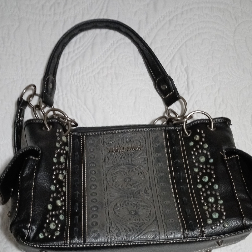 COPY - Embellished Black Handbag